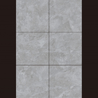 Klassisches Grau 800x800mm Porzellanplattenfliesen Speisesaal Fußbodenfliesen