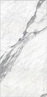 Porzellan deckt Foshan-weiße Marmorpolierporzellan-Fliese Calacatta der Größen-1200x2400 dünne Fliesen mit Ziegeln