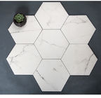 Wohnzimmer-Porzellan-Bodenfliese Hexagon-Mable Looks 200X230mm