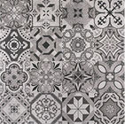 Dekorative keramische Matt-Blick-Fliese der Blumen-600x600