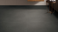 Fliesen Matte Black Ceramic Tile Textureds Microcement- Marmorino und Installations-schwarze Farbe