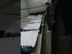 Herstellung von beigefarbenen Achat-Porzellanfliesen FP86A83