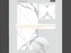 Porzellantfliesen mit geregelter Kante 800x800 Die perfekte Kombination aus Stil und Haltbarkeit