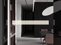 Wohn- und Gewerbebereich Porzellanfliese in Marmoroptik mit weniger als 0,1 % Wasseraufnahme und hoher Rutschfestigkeit