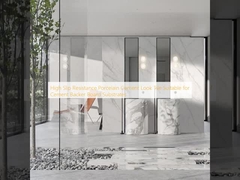 Hohe Rutschfestigkeit Porzellan Zement Look Fliesen geeignet für Zement Backer Board Substrate