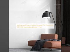 Geprägte Räume Innenbereich Porzellanfliesen mit ISO13006-Standard und glänzender Oberfläche