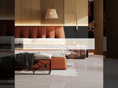 Poliertes, strapazierfähiges Porzellanboden, der vier Muster enthält, perfekt für Ausstellungshallen, kombiniert Stärke und polierte Oberfläche