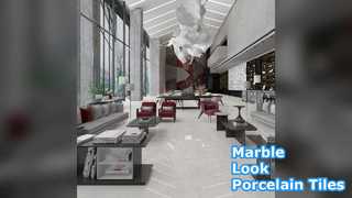 Porzellan-Bodenfliesen mit moderner Ästhetik