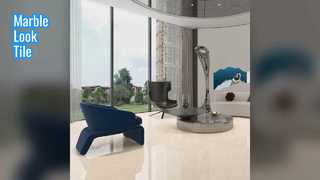 Fliesen in Marmoroptik, hohe Kratzfestigkeit, einfache Installation