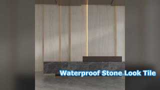 Langlebiger, wasserbeständiger Porzellanboden