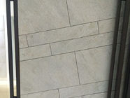 Helles Grey Glazed Porcelain Tile, Sandstein-Keramikziegel 300x600/300x300 Millimeter