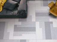 Abnutzung des Tintenstrahl-Glasur-Teppich-Keramikziegel-600x600 Millimeter, die hellem Grey Color sich widersetzt