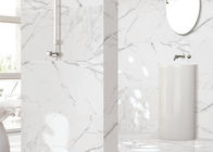 Glasig-glänzende Polier-Carrara Marmor-Bodenfliese-haltbare moderne Porzellan-Fliese Digital