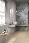 Gleiten Sie nicht Porzellan, das beige Boden-Marmor-Fliese 60x60 für Wand-Badezimmer mit Ziegeln deckt und marmort