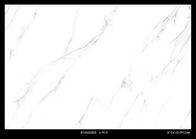 Glasig-glänzende weiße Marmor-Porzellan-Fliese Calacatta Carrara, Innenbodenfliesen 810*1410mm