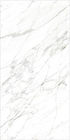 Volle Körper-Boden-weiße Marmorfliesen-italienisches Carrara-Streifenbildungs-Marmor-Blick-Endporzellan Tile1600*3200mm
