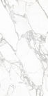 Porzellanbodenfliesen Wohnzimmer-Porzellan-PolierBodenfliese Italien-Entwurfscarrara-weißen Marmorblickes volle glasig-glänzende