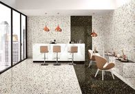 Falsche Steinplatten Terrazzo-Porzellan-Fliesenboden-Dekorations-Schwarz-Farbe