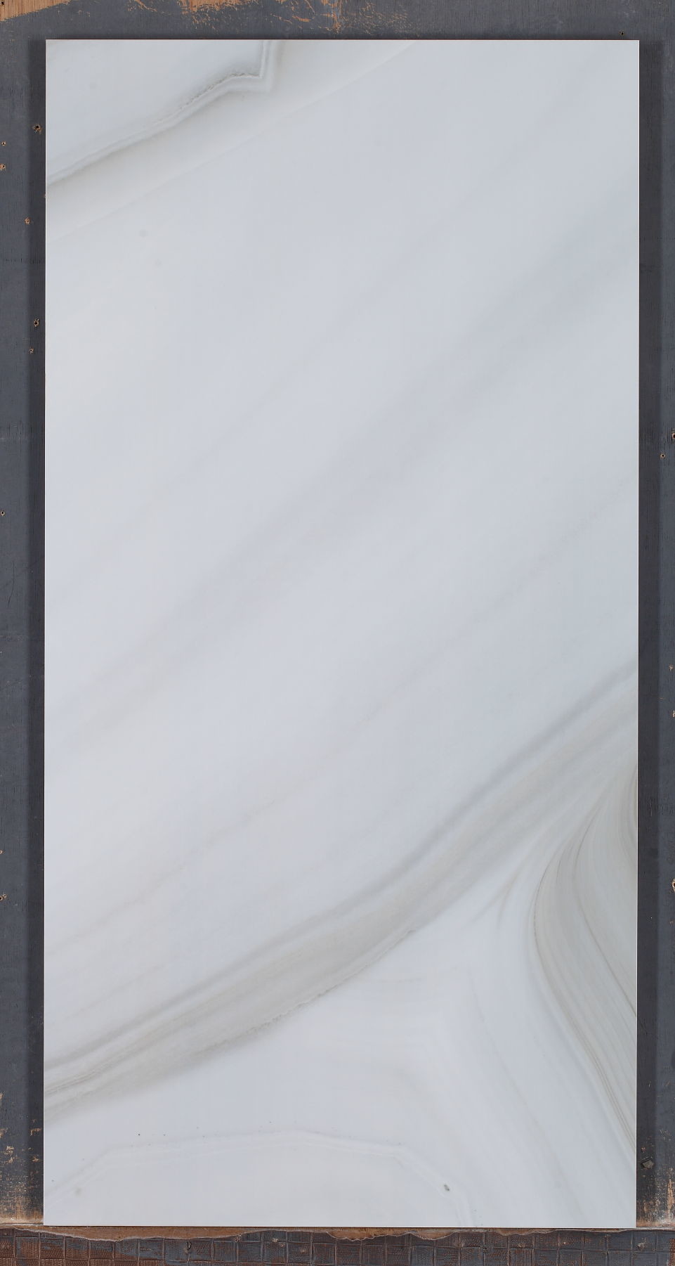 Glasig-glänzender Digital-Polierporzellan-Wand-Fliesen-Achat Grey Color Acid - beständig