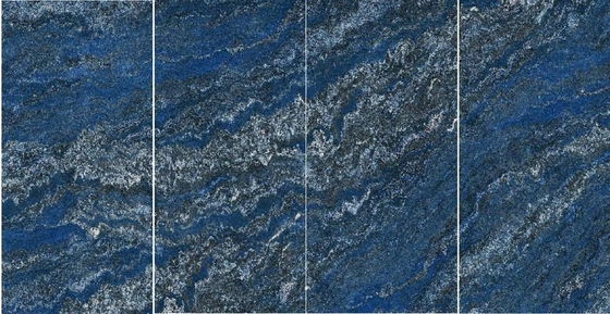 Trockene Korn-Glasur-Himmel-Blau-Platten-Fliese für die Kaffeestube säurebeständig