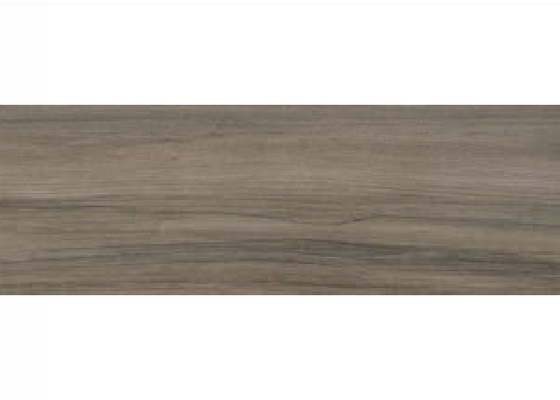 Nordic Style Holz aussehen Porzellanfliesen mit konkaver Matte Oberfläche in brauner Farbe