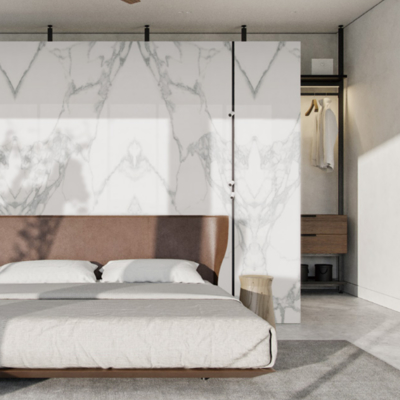 Hohe Rutschfestigkeit Marmor-Look Porzellanfliesen für moderne Boden- und Wandtransformation