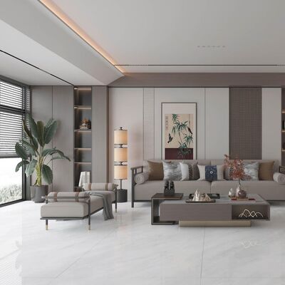 Dünnbettmörtel-Installationsmethode Marmoroptik Keramik-Bodenfliese Wasseraufnahme Weniger als 0,5 Prozent Langlebig Stilvoll und Pflegeleicht