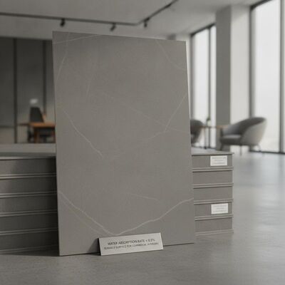 Waterabsorptionrate less than 0.5 percent Modern Porcelain Tile Porcelain Wall Slate Included Components Durable Surface for Commercial Interiors