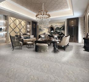 Helle Grey Stone Look Porcelain Floor-Fliese, rustikale Bodenfliesen 600*600mm