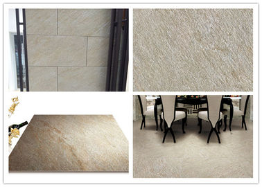 Gelbe beige keramische Küchen-Bodenfliese, Sandstein-Porzellan-Fliesen