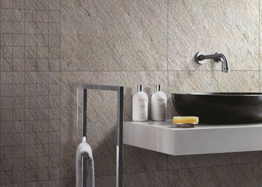 Helles grünes Oberflächenbaumaterial Grey Bathroom Ceramic Tile Mattes