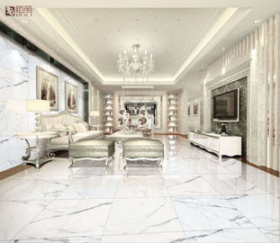 3D Tintenstrahl Matt Finish Carrara Ceramic Wall deckt 300 x 1200 Millimeter-Größe mit Ziegeln