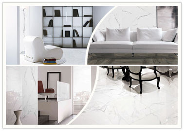 Mode-Marmorblick-Porzellan-Fliese, Maß-Wohnzimmer-Porzellan-Bodenfliese der Bodenfliese-24x48 genaue