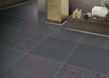 Beständige super schwarze Größe populärer des Fleck-Beweis-Teppich-Keramikziegel-600x600 Millimeter Frost der Farbe24x24'