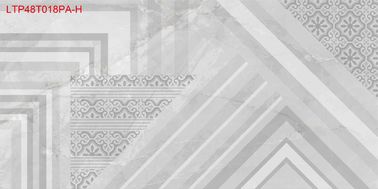 Grey Color Indoor Porcelain Tiles deckt Größe 40x80 cm mit Ziegeln, die einfach ist zu installieren