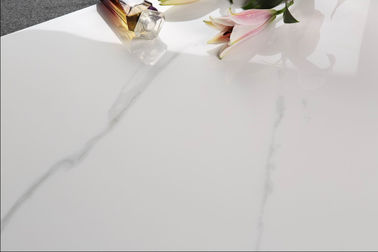 Elegante weiße Marmorbodenfliesen der porzellan-Fliesen-60*120cm/Badezimmer
