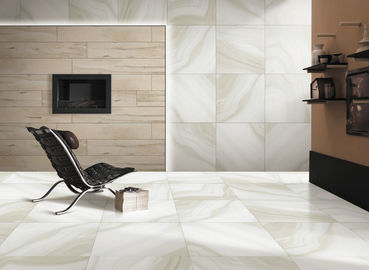 Fertigen Sie Entwurfs-moderne Porzellan-Fliese für Größe der Wohnzimmer-und Küchen-beige Farbe600x600mm besonders an