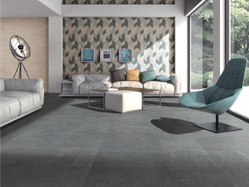 Fliesen-Baumaterial-schwarze Farbe 600x600 Matt Finish Cement Look Porcelain