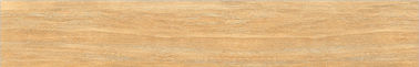 Matt Surface Wood Look Porcelain-Fliesen, gelblicher Farbhölzerner Innenblick-antike glasig-glänzende Fliese