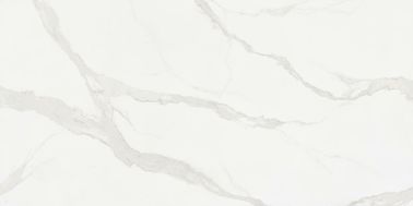 Polierboden-Marmor Carrara, das großes weißes Badezimmer Innenporzellan 1800x900 Millimeter mit Ziegeln deckt, deckt Boden-Grenzfliesen mit Ziegeln