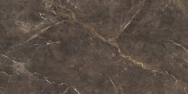 Große Größen-Antibeleg-Glas-Steinwand-Fliese des Brown-Farbbadezimmer-Keramikziegel-900*1800mm