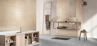 Porzellan-Bodenfliese-nicht glatte Bodenfliesen der Badezimmer-keramische Wand-600x600 Grey Color Tiles Living Room