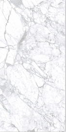 Große weiße Farbe 1600 x 3200mm Wohnzimmer-Porzellan-Bodenfliese