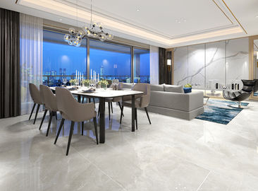 Kundengebundene keramische Bodenfliesen 750x1500 Foshan-Ursprung grauer Marmorblick marmorn Blick-Porzellan-Fliese