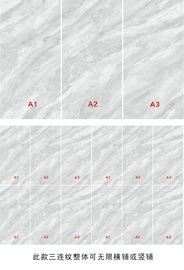 Keramische glasig-glänzende Bodenfliesen Hall Decorative Modern Inkjets 900*1800