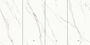Glasig-glänzende große Marmorblick-PolierBodenfliese der Platten-90*180cm