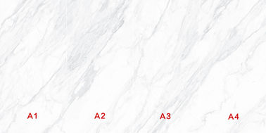 Große Größe weißes Olor 36' X72'-Sandstein-Porzellan-Bodenfliesen