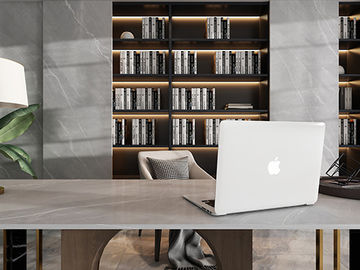 Moderner Entwurfs-Marmor-Blick-größte Fliese Porzellan-Fliesen-großes Format-Porzellan-Fliesen-Grey Floor Big Sizes 800x2600mm