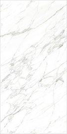 Volle Körper-Boden-weiße Marmorfliesen-italienisches Carrara-Streifenbildungs-Marmor-Blick-Endporzellan Tile1600*3200mm