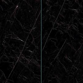 Baumaterial-schwarze 1600*3200mm glasig-glänzende Porzellan-Bodenfliese